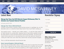 Tablet Screenshot of davidmcsweeney.org